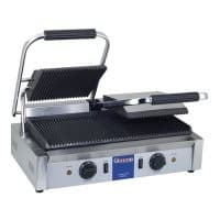 Grill kontaktowy podwójny ryflowany