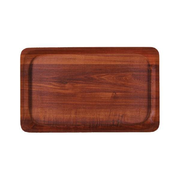 CAMBRO taca Mykonos antypoślizgowa 360x460mm orzech (E76)