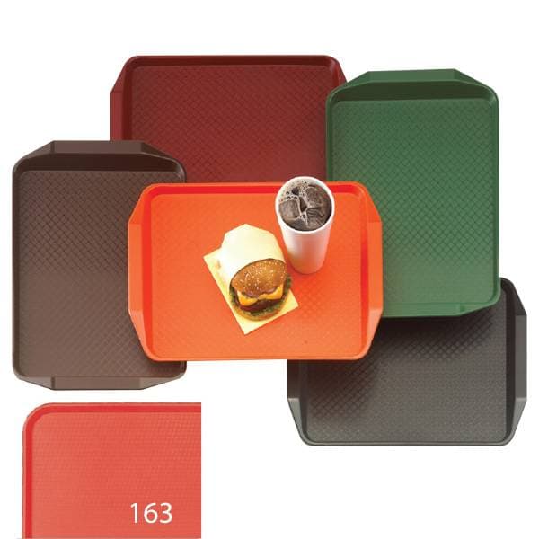 CAMBRO taca do barów szybkiej obsługi 360x460mm czerwony