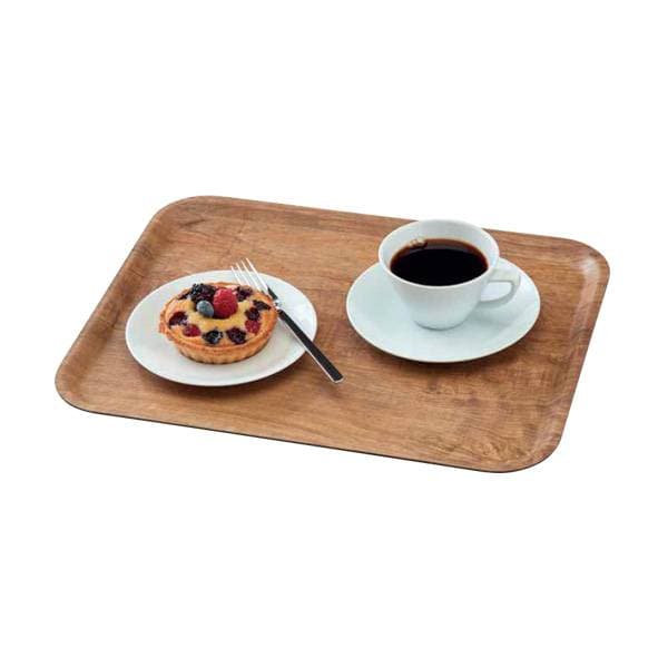 CAMBRO taca Maderra 33x43cm brązowe drewno oliwne / 24