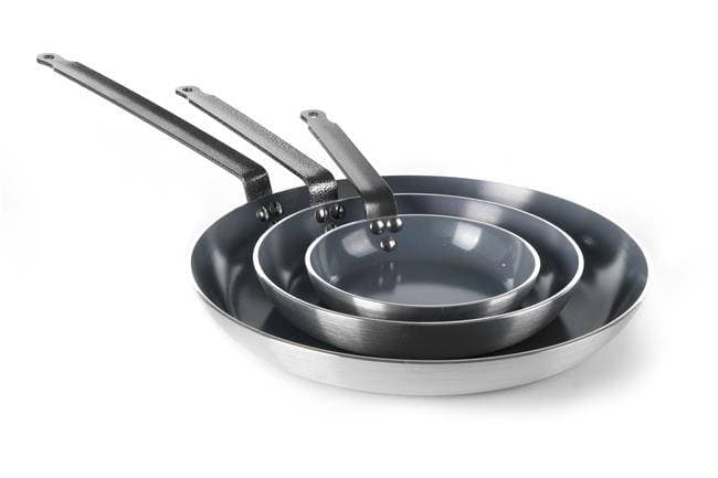Patelnia aluminiowa z nanoceramiczną powłoką nieprzywierającą śr. 395 mm