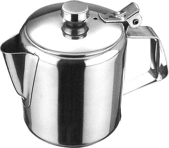 dzbanek stalowy do kawy z pokrywką -  0,5 l 
