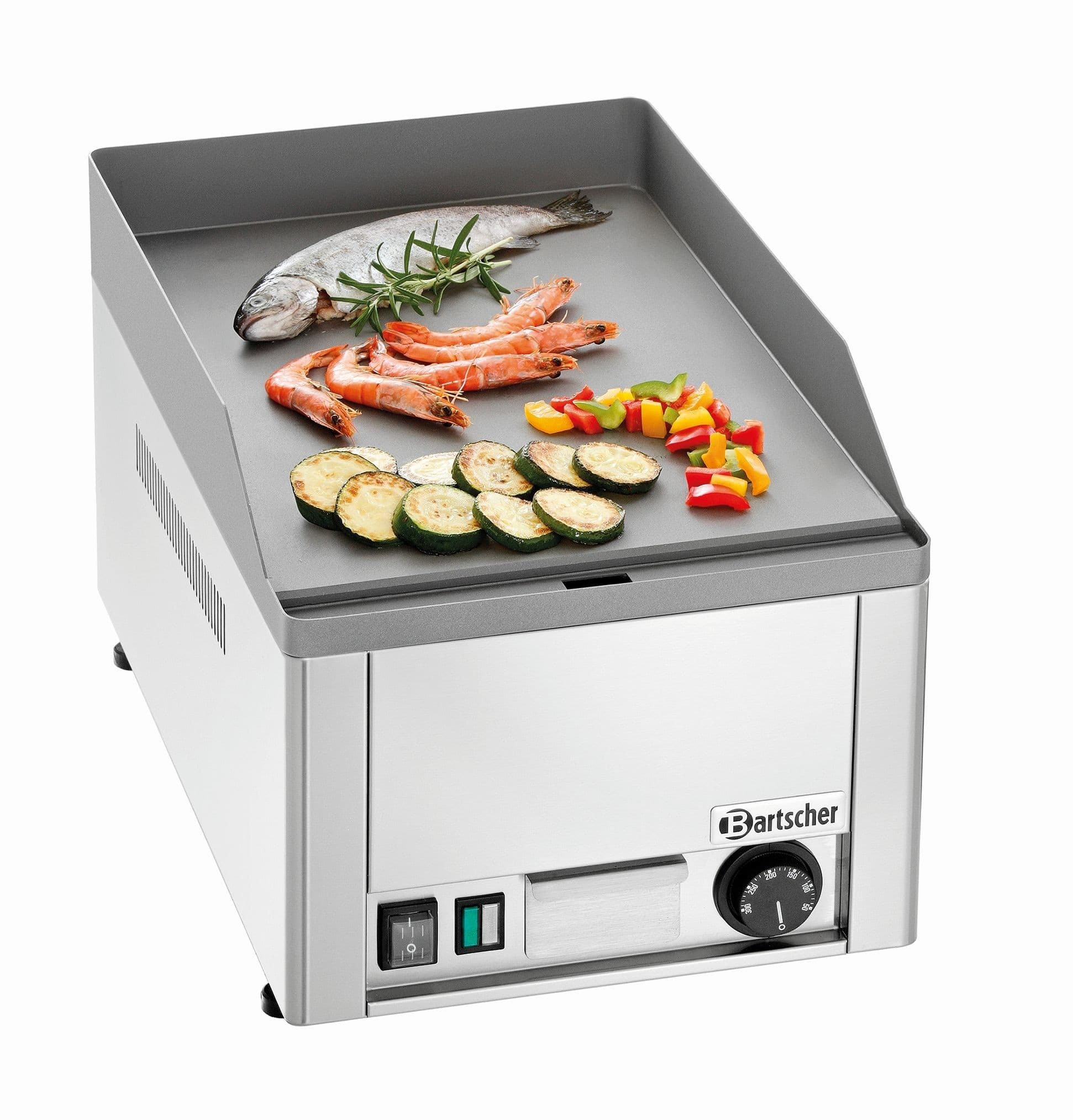 Płyta grillowa US szerokość 330 gładka
