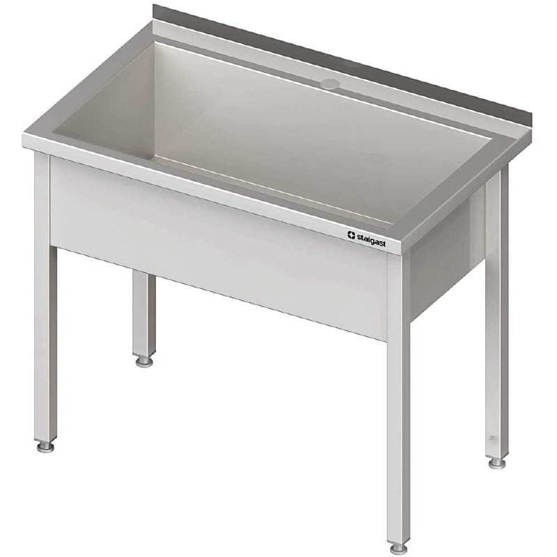 Stół z basenem 1-komorowym spawany 1000x700x850 mm h 300 mm