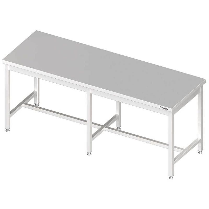 Stół centralny bez półki 2700x800x850 mm spawany