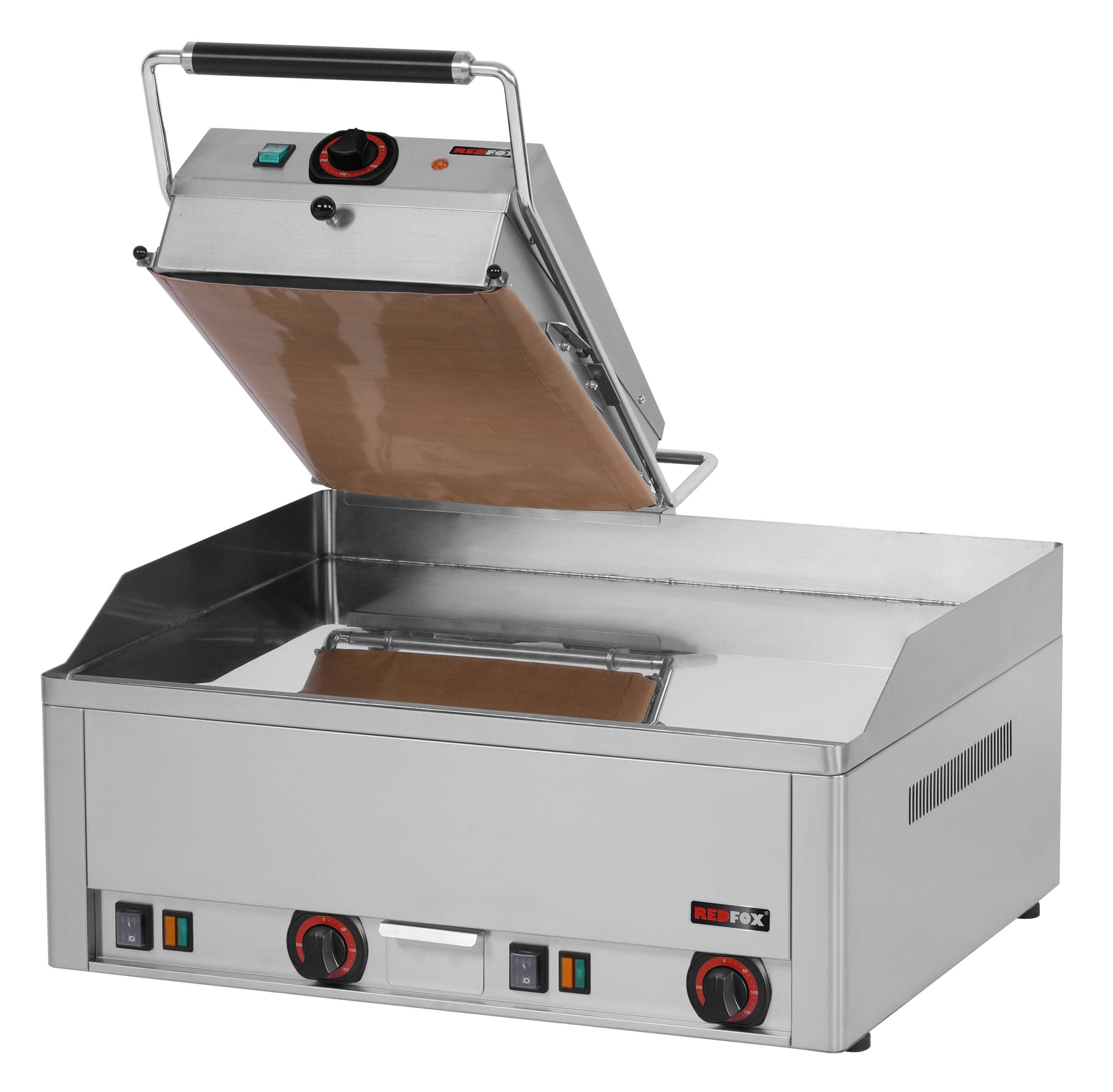 Steak grill chromowany - komplet Redfox KD - 63 ED