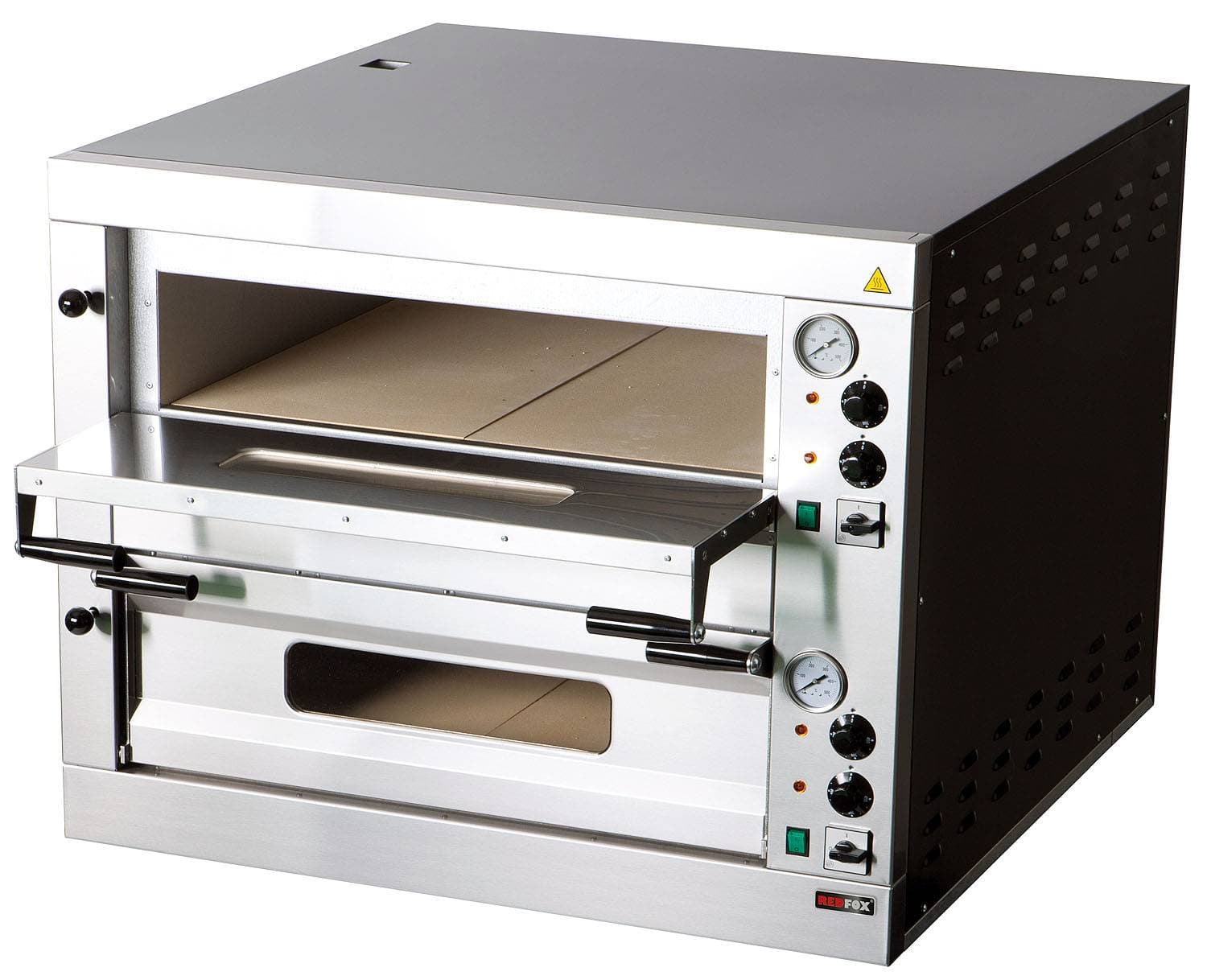 Piec do pizzy 2-poziomowy Redfox E - 12L