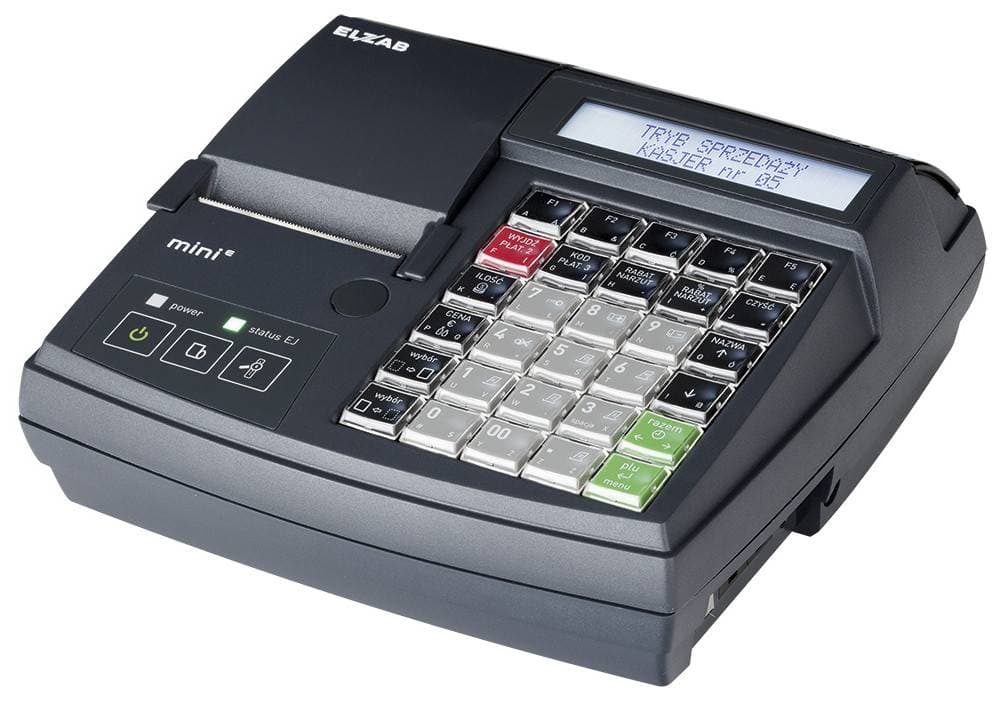 Kasa fiskalna ELZAB Mini LT Online klawiatura modułowa (BT/WiFi)