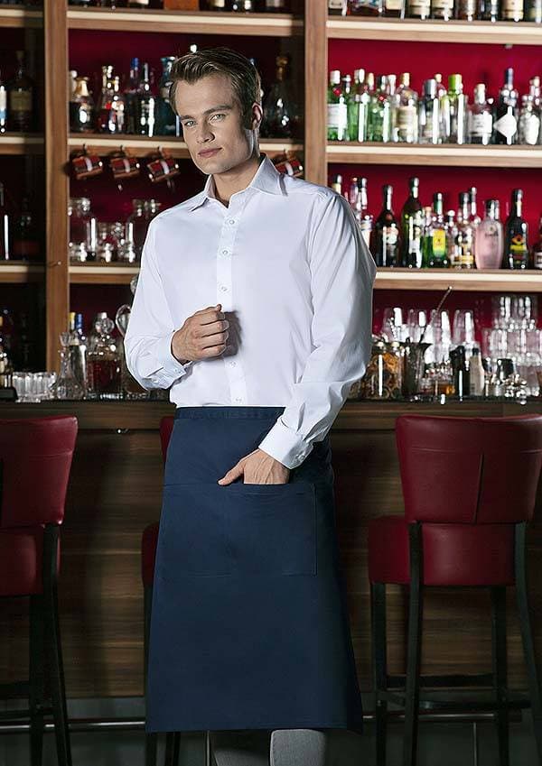 Zapaska bistro Basic z kieszenią 70 x 70 cm BBSS 3 kolor granatowy szt.