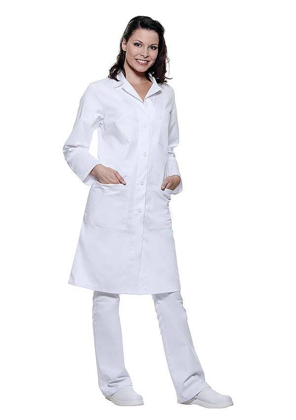 Damski kitel roboczy Basic BMF 1 kolor biały rozmiar 2XL