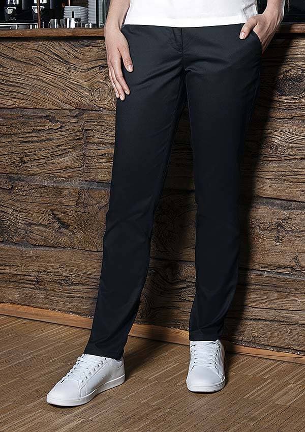 Damskie spodnie Modern-Stretch HF 8 kolor czarny rozmiar 42