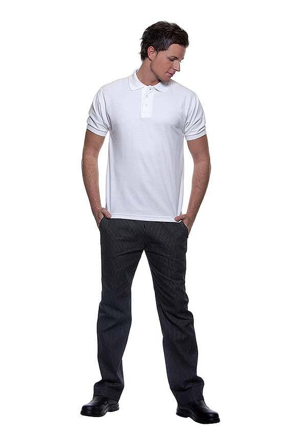 Męskie spodnie kucharskie Pull-On Carlo HM 1 kolor czarny rozmiar 2XL