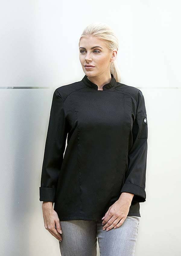Damska kucharska bluza Naomi JF 17 kolor czarny rozmiar 36