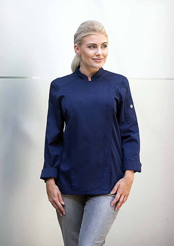 Damska kucharska bluza Naomi JF 17 kolor granatowy rozmiar 50