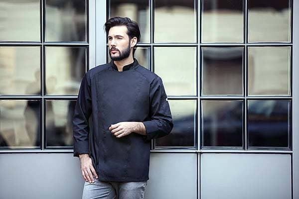 Męska kucharska bluza Noah JM 25 kolor czarny rozmiar 62