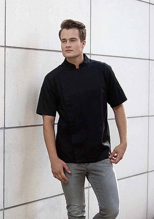 Męska kucharska bluza Modern-Look JM 29 kolor czarny rozmiar 58