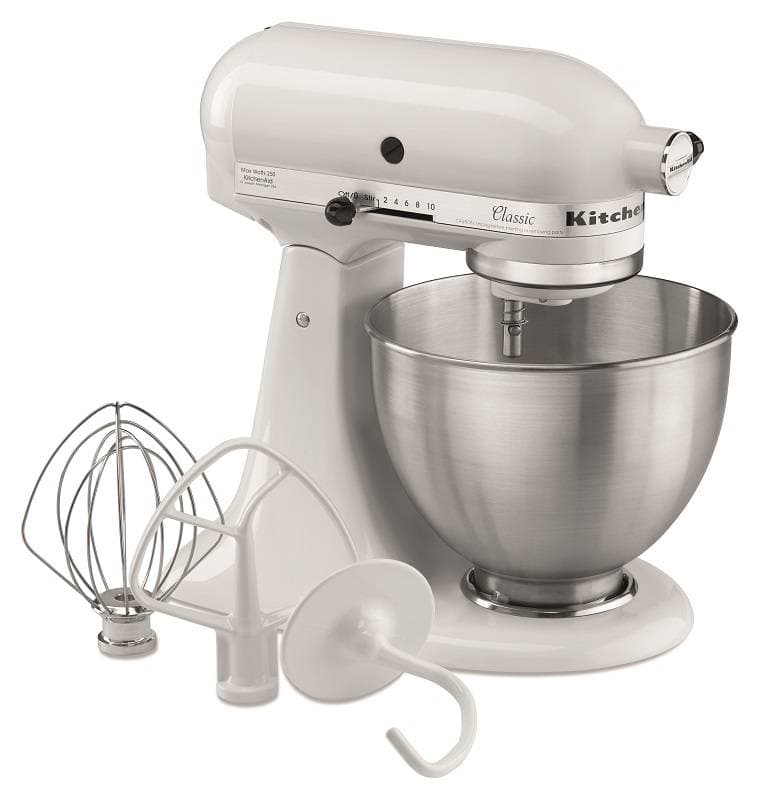 KitchenAid 5K45SSEWH, biały, 4,28L
