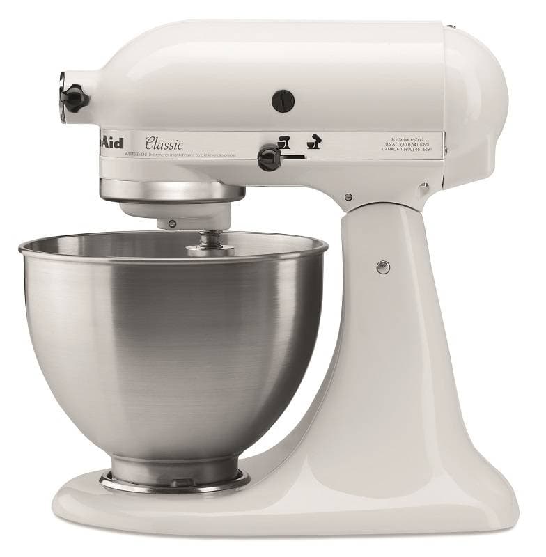 KitchenAid 5K45SSEWH, biały, 4,28L