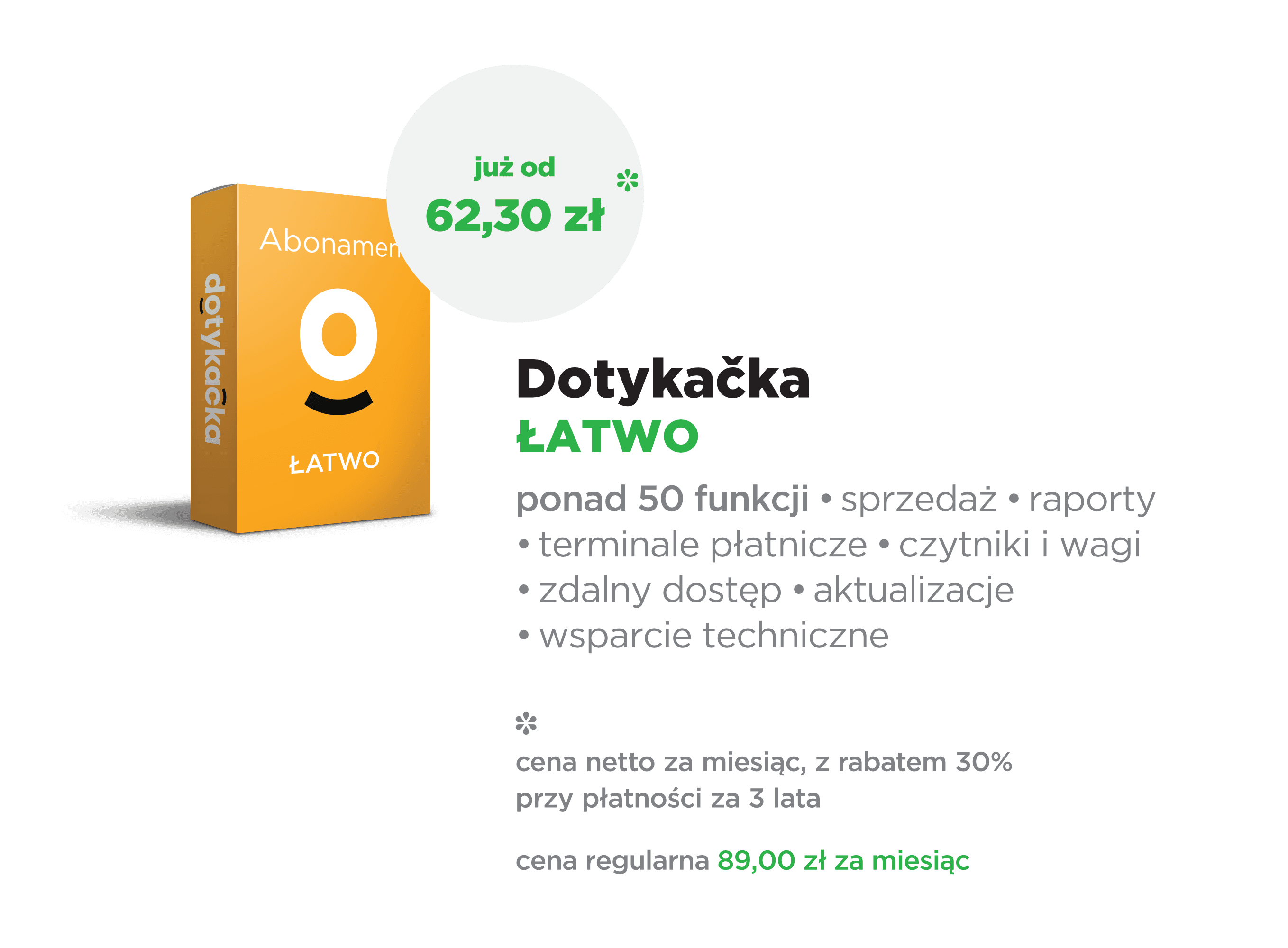 Oprogramowanie Dotykačka ŁATWO