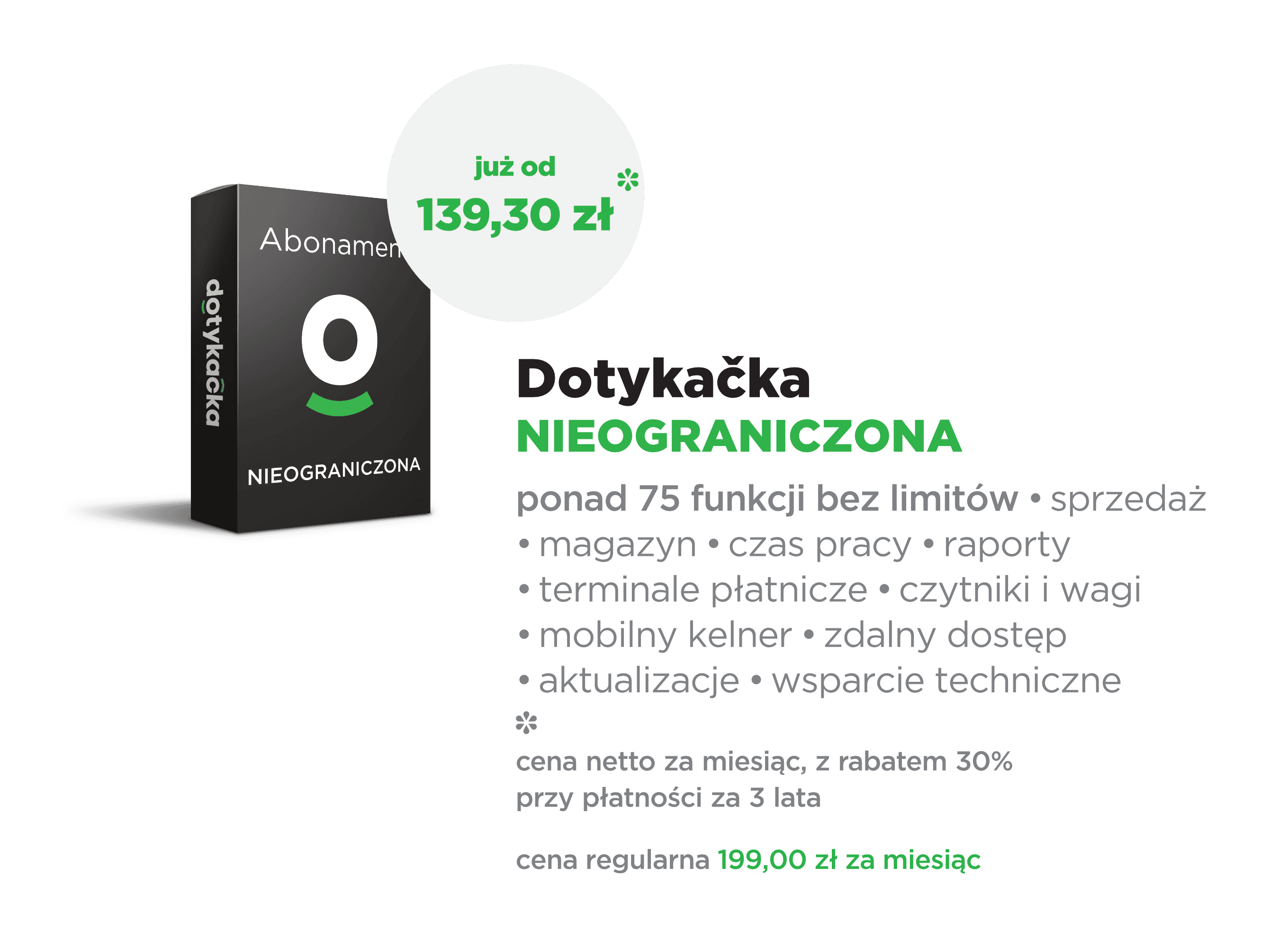 Oprogramowanie Dotykačka NIEOGRANICZONA