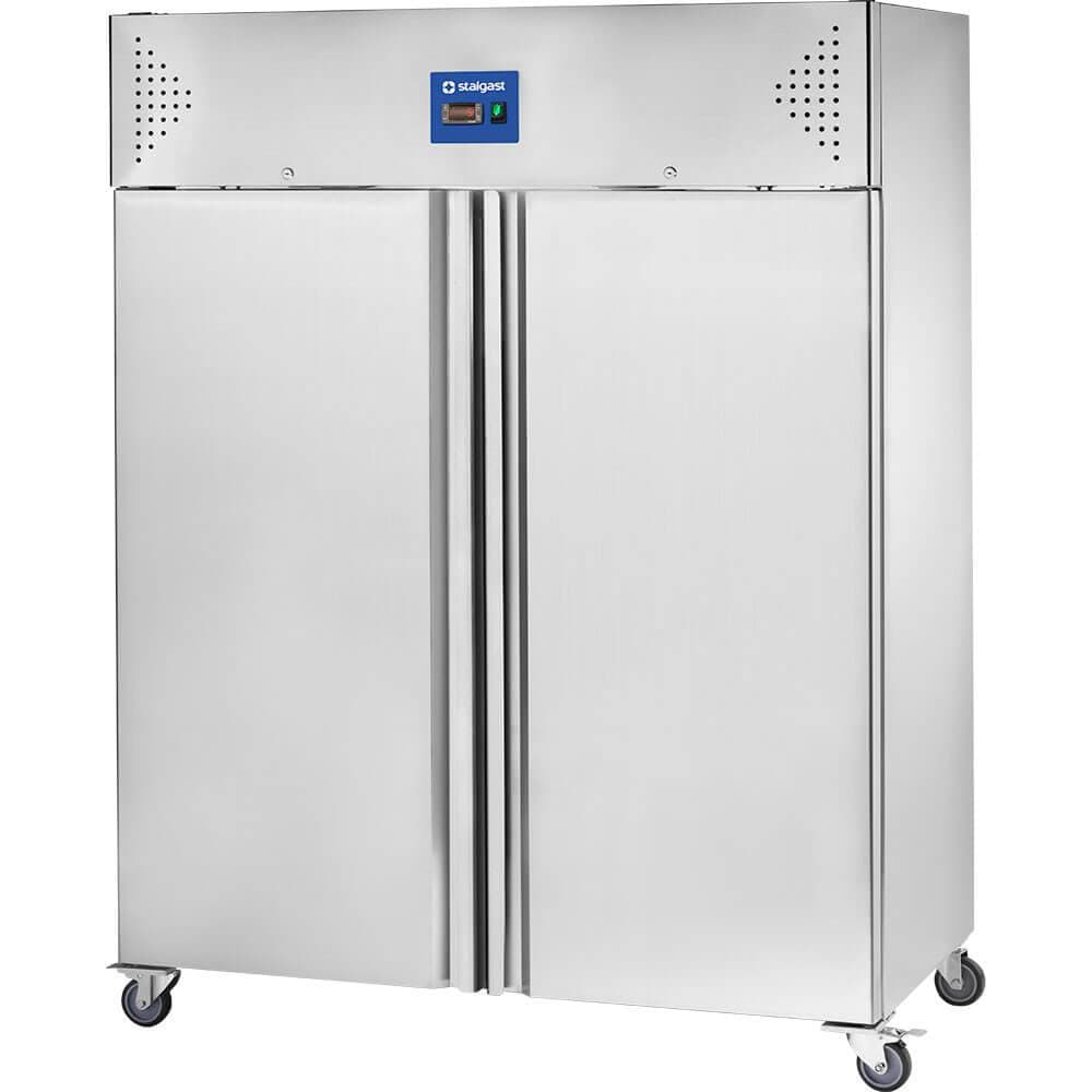 Szafa chłodnicza dwudrzwiowa Inox na kółkach GN 2/1 1300L