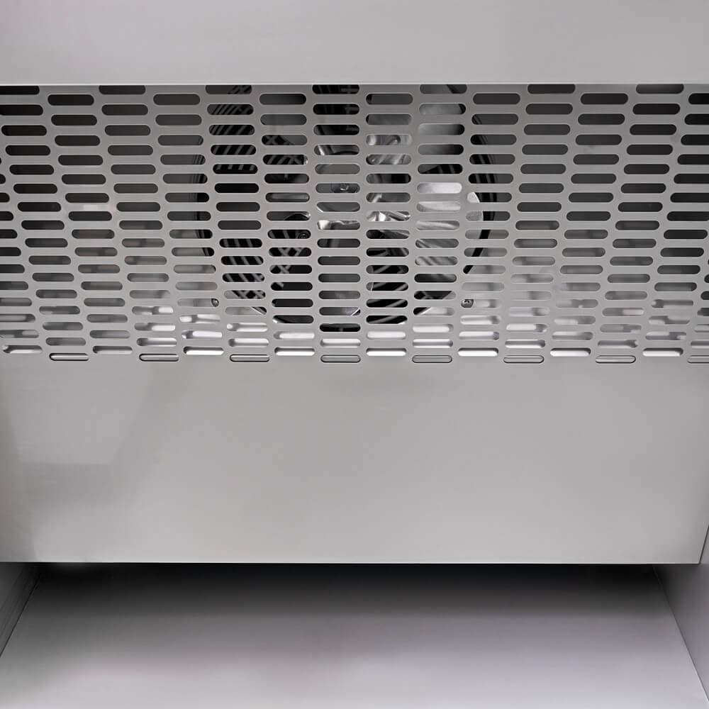 Szafa chłodnicza dwudrzwiowa Inox na kółkach GN 2/1 1300L