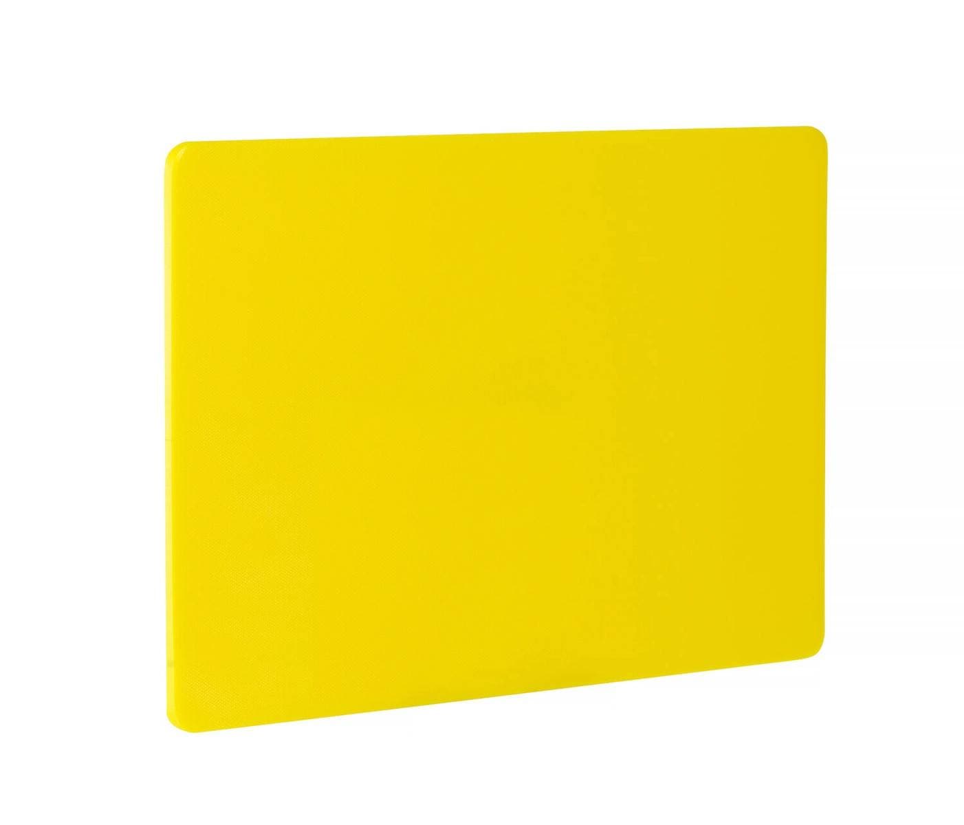 Deska do krojenia HACCP GN 1/1, HENDI, GN 1/1, żółty, 530x325x(H)10mm