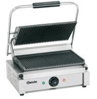 Grill kontaktowy Pannini, ryflowany