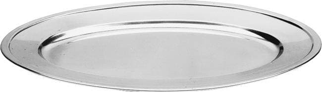 półmisek do mięs i wędlin - 300x220 mm owalny, stalowy