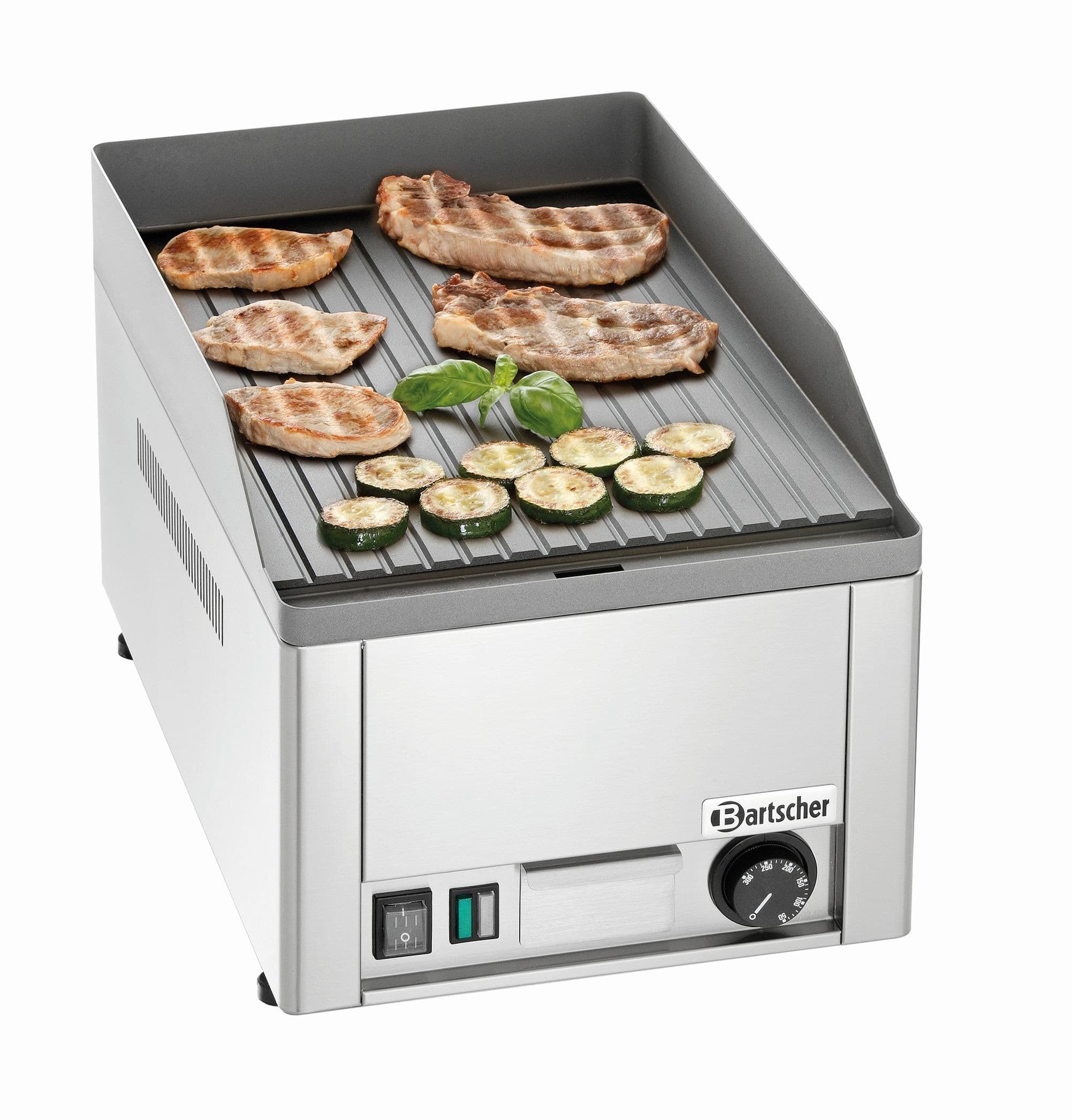 Płyta grillowa GDP 320E, ryflowana