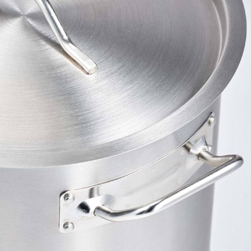 Garnek wysoki d 320 mm 20,9 l z pokrywką