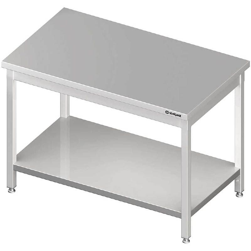 Stół centralny z półką 1700x800x850 mm skręcany