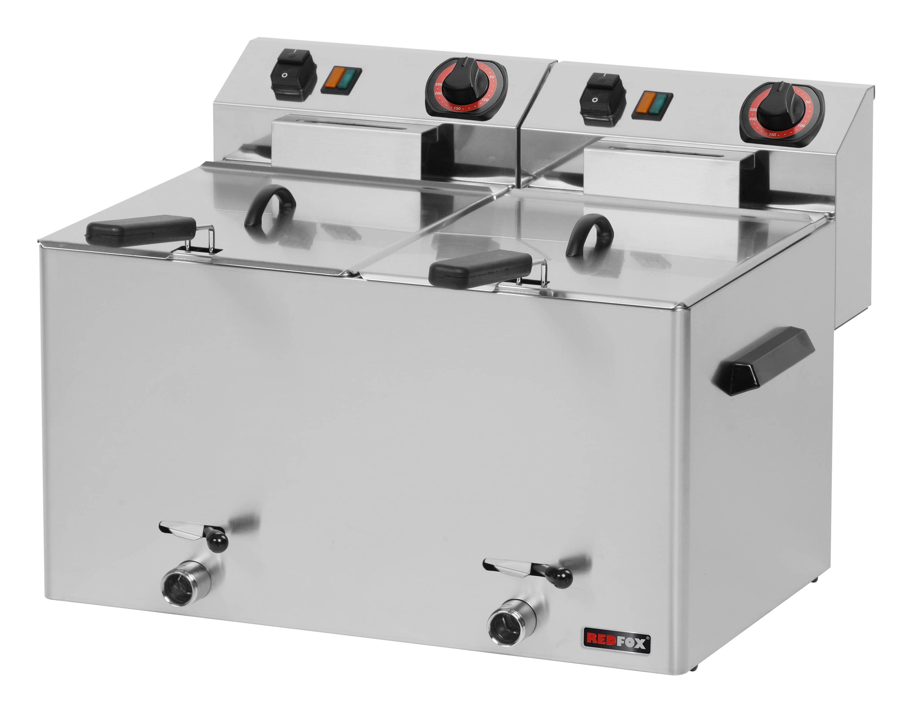 Frytownica elektryczna 8 + 8 l trójfazowa Redfox FE - 77 VT