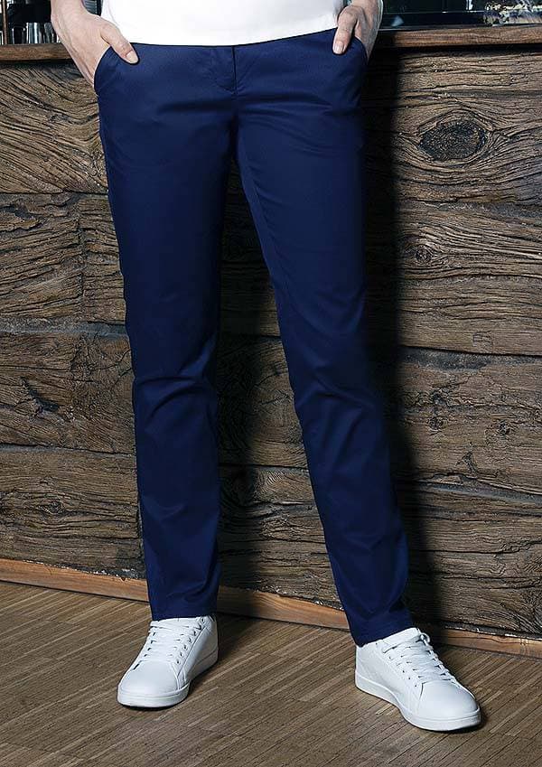 Damskie spodnie Modern-Stretch HF 8 kolor granatowy rozmiar 40
