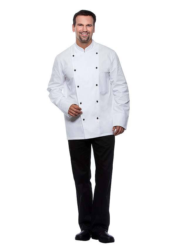 Męska kucharska bluza Thomas JM 8 kolor biały rozmiar 62