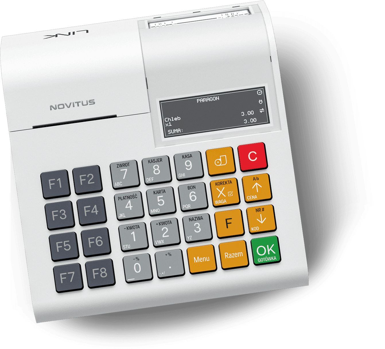 Kasa fiskalna Novitus Link Online