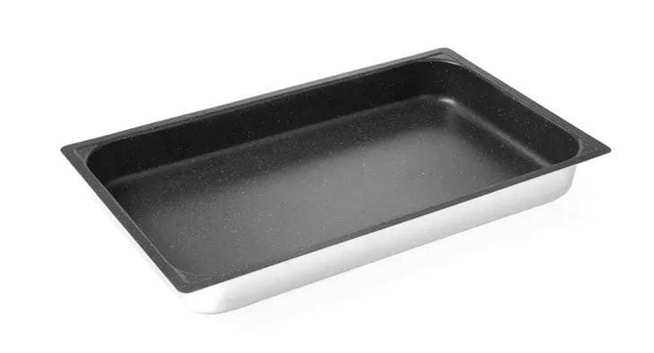 Pojemnik aluminiowy GN 1/1 65 z powłoką nieprzywierającą